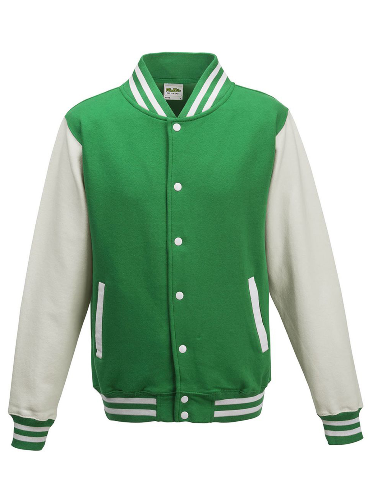 kelly green-white